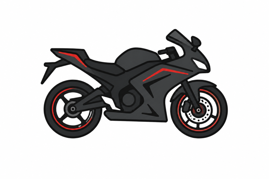 Motorbikes icon — motorcycle servicing and repairs category